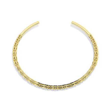 LG Diamond Bracelet in Yellow Gold - Binson Diamonds Antwerp