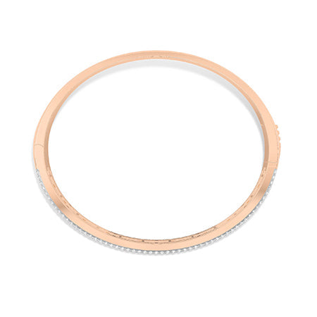 Baguette LG Diamond Bracelet in White Gold - Binson Diamonds Antwerp