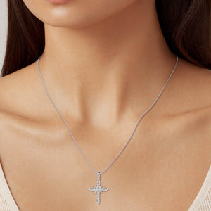 Round LG Diamond Pendant in Rose Gold - Binson Diamonds Antwerp