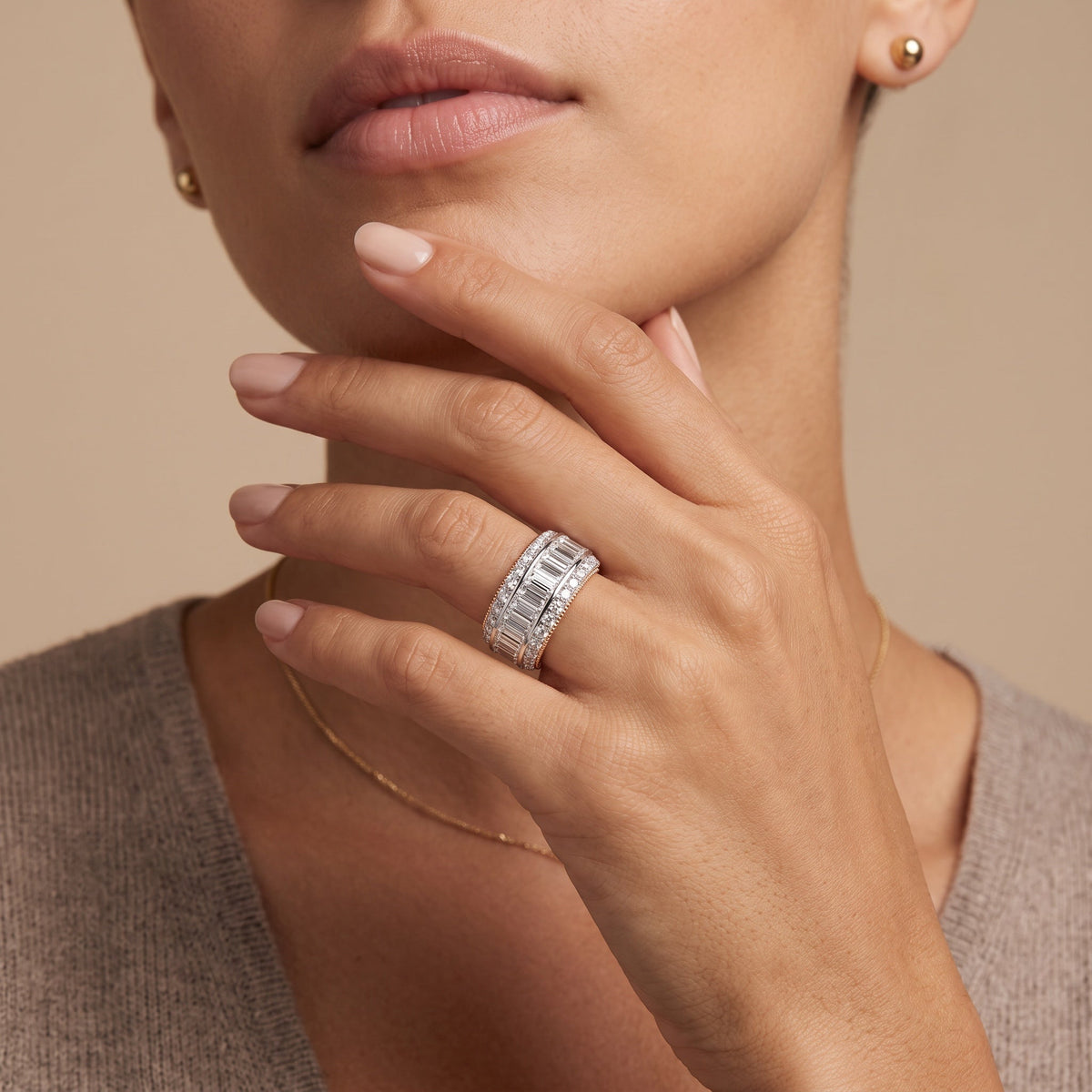 Baguette LG Diamond Ring